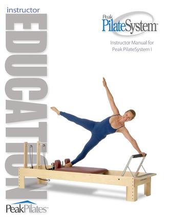 Peak Pilates Instructor Education